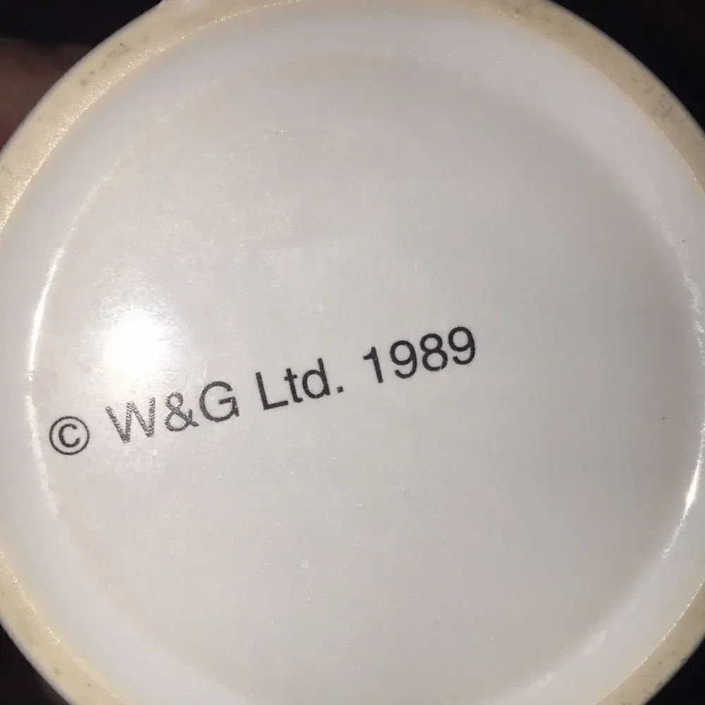 VTG Wallace & Grommit runaway hobo Mug coffee tea cup scratches 1989